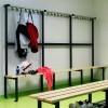 VAN ESCH - Tertio BEVS Cloakroom bench with shoe rack